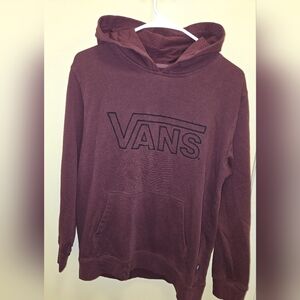 Vans Men's Burgundy Hoodie